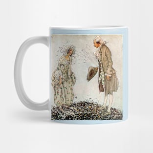 Tinka Lilifot-Goldenhair and Mister Birre - John Bauer Mug